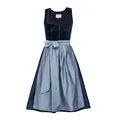 Produktbild: Midi Dirndl Luna Samt Blau