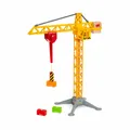 Produktbild: Brio Großer Baukran mit Licht Bau Kran Zubehör für Holzeisenbahn Holz Spielzeug