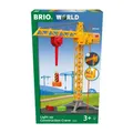 Produktbild: BRIO Großer Baukran mit Licht 33835