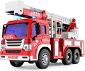 Produktbild: GizmoVine Feuerwehrauto, Feuerwehr Auto Reibungskraft Spielzeug Auto mit Leit...