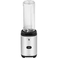 Produktbild: WMF Kult Mix & Go Mini Smoothie Maker, Standmixer, Blender elektrisch, Shake Mixer 300 Watt, Tritan-Kunststoff Flasche - Silber/Schwarz