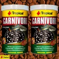 Produktbild: (€16,74 / L) Tropical Carnivore 2x 1L Carnivore, Fleischfresser Pellets