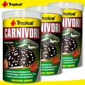Produktbild: Tropical 3 x 1000 ml Carnivore für große, fleischfressende Fische