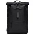 Produktbild: Rains - Rolltop Rucksack W3 17 - Daypack schwarz