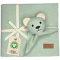 Produktbild: Babydecke DIKOS® Babydecke SCHMUSE-Bär Baby Geschenk Mädchen Junge Geschenkset, DIKOS, Geschenk zur Geburt, PREMIUM Qualität, 100 % BIO Baumwolle, nachhaltig