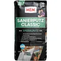 Produktbild: MEM Sanierputz Classic 25 kg grau, beugt Schimmelbildung vor