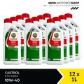 Produktbild: Castrol GTX 10W-40 A3/B4 VW 501 01 MB 229.3 RN0700 Motoröl 12x1 Liter = 12 Liter