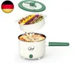 Produktbild: Elektrischer Hot Pot mit Dampfgarer, Multifunktionaler tragbare