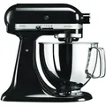 Produktbild: KitchenAid Artisan 5KSM125-EOB Onyx Schwarz  Küchenmaschine mit kippbarem Motorkopf