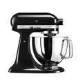 Produktbild: KitchenAid Küchenmaschine - Artisan - Kippbarem Food Processor - Teigknetmaschine mit 3 Zubehör und Schüssel aus Edelstahl - 4.8 L - Onyx schwarz