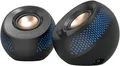 Produktbild: Creative Pebble X 2.0, Bluetooth 5.3, USB-C, RGB-Beleuchtung PC-Lautsprecher (Kabelloses Streaming)