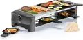 Produktbild: Princess Raclette Grill/Steingrill für bis zu 8 Personen – mit 8 Pfännchen und