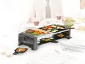 Produktbild: Raclette Gerät mit Steinplatte & wendbarer Grillplatte 8 Personen Raklett Set