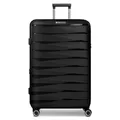 Produktbild: Franky London 4-Rollen Trolley L 74cm mit Dehnfalte #FKY-FRA12359 (black)