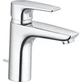 Produktbild: Waschtischmischer KLUDI PURE & SOLID 100mm mit Zugstange- Ablaufgarnitur chrom