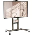 Produktbild: ONKRON TV-Ständer 55-90 Zoll, bis 90 kg, VESA 200x200-800x600, TS1871-C, (bis 90 Zoll, rollbar, höhenverstellbar, mit AV Ablage, Kabelmanagement)