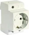 Produktbild: Pollmann Verteiler-Einbausteckdose 6334787 Reiheneinbau