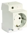 Produktbild: Pollmann 6334787 Verteiler-Einbausteckdose 1-fach