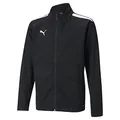 Produktbild: PUMA Unisex Kinder Teamliga Training Jacket Jr Sweater, Puma Black-puma White, 140 EU