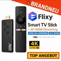 Produktbild: Flixy™ Smart TV Stick - 4K HDMI Streaming | Ohne Abo-Gebühren | Alle Sender