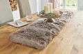 Produktbild: Tischläufer Tischband Kunstfell Platin beige braun 30x120, Tischdeko Tischwäsche