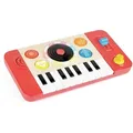 Produktbild: Hape Kinder-Music-Player Hape Kleinkind Musik, Hellrot, Kunststoff, Holzwerkstoff, Sperrholz, 34x4.2x18.5 cm, unisex, EN 71, Geräuscheffekte, Musik, Lautstärkenregler, Temporegelung, Spielzeug, Kinderspielzeug, Elektronisches Spielzeug