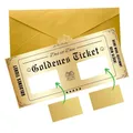 Produktbild: Goldenes Ticket Geschenkkarte Zum Selber Ausfüllen Mit Rubbellos Geburtstagskart