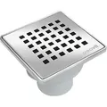 Produktbild: Creavit - Bodenablauf Edelstahl 150x150mm Hofablauf Terrasse Duschablauf Badablauf dn 50