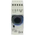 Produktbild: Reltech Tageszeitschaltuhr RELTECH Zeitschaltuhr RZSA2, 12 V-, DIN-Schiene, Analog
