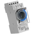 Produktbild: RELTECH Zeitschaltuhr RZSA2, 12 V-, DIN-Schiene, Analog