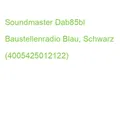 Produktbild: Soundmaster Dab85bl Baustellenradio Blau, Schwarz (4005425012122) (DAB85BL)