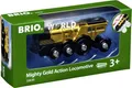 Produktbild: Brio 63363000 Goldene Batterielok mit Licht und S