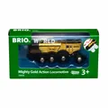 Produktbild: BRIO Goldene Batterielok mit Licht und Sound Batterie Eisenbahn Zug Spielzeug