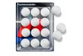 Produktbild: Sportyfits® Tischtennisball 12x Tischtennisbälle Bälle weiß Set 40 mm PingPong für Training (12-St., 12 Stück)