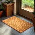 Produktbild: BRUBAKER Fußmatte für Außen und Innen - Welcome - 45 x 75 cm Schmutzfangmatte aus 100% Kokos - 3D Fußabtreter Wetterfest und rutschfest - Antirutsch Türmatte für Haustür und Eingang - Braun