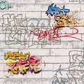 Produktbild: A.S. Creation 935611 Boys und Girls 4 Mustertapete Graffities, bunt