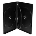 Produktbild: MediaRange DVD-Leerhülle für 3 Discs, 14mm, schwarz, 5er Pack 3 DVD's