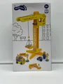 Produktbild: small foot 12007 - Baukran aus Holz mit Baustellenzubehör