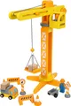 Produktbild: Baukran mit Baustellenzubehör, Baustelle mit Kran, Holz