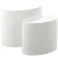 Produktbild: 2-teiliges Couchtisch-Set MICE - weiß Hochglanz