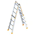 Produktbild:  TOPIC 1058 Alu Layher Teleskopleiter, 4x 4 Viekant-Sprossen 4,20 m