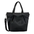 Produktbild: TOM TAILOR Denim Laurie Damen Shopper Umhängetasche Reißverschluss Mittelgroß Schwarz