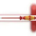 Produktbild: Wera 160 i VDE Schlitz-Schraubendreher Klingenbreite: 3 mm Klingenl?nge: 100 mm DIN EN 6 05006105001