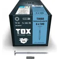 Produktbild: Tox TIMBR 6,0 x 100 TK (100 Stk.) (100 Schrauben pro Stück) (1120804160100)
