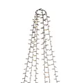 Produktbild: Konstsmide Weihnachtsbeleuchtung  Micro LED Baummantel 1080 bernstein Dioden