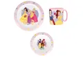 Produktbild: Disney Kindergeschirr-Set Disney Prinzessinnen Arielle Kinder Geschirr-Set 3 teilig, 1 Personen, Kuststoff, Becher Teller Schüssel