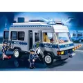 Produktbild: PLAYMOBIL 4023 Polizei Mannschaftswagen mit Figuren - Bunt