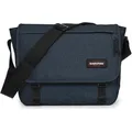 Produktbild: Eastpak Umhängetasche Delegate+ Triple Denim, aus Polyester, mit 17'' Laptopfach, 38 x 30 cm, wasserabweisend, jeansblau