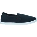 Produktbild: Tommy Hilfiger Damen Canvas Sneaker Canvas Slip-On Sneaker Slipper, Blau (Space Blue), 37