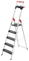 Produktbild: Hailo Stehleiter L100 TopLine, Alu-Sicherheits-Stehleiter 5 Stufen